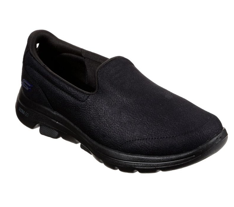 Skechers Dam Svarta Slip On - Gowalk 5 - Sensational - Sverige (MQAVN-4913)